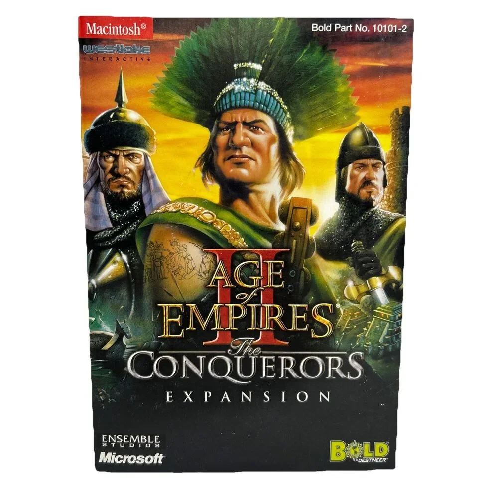 Age Of Empires 2: The Age of Kings/The Conquerors Expansions Manual (No Game)